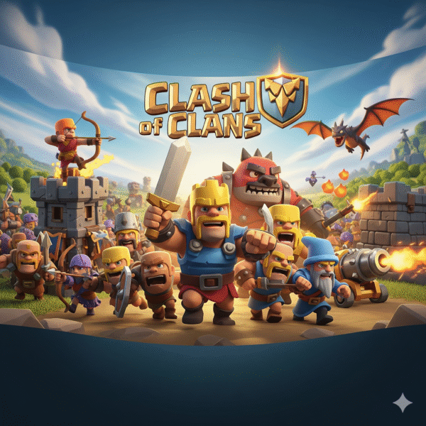 Clash of Clans Gems (Top up)